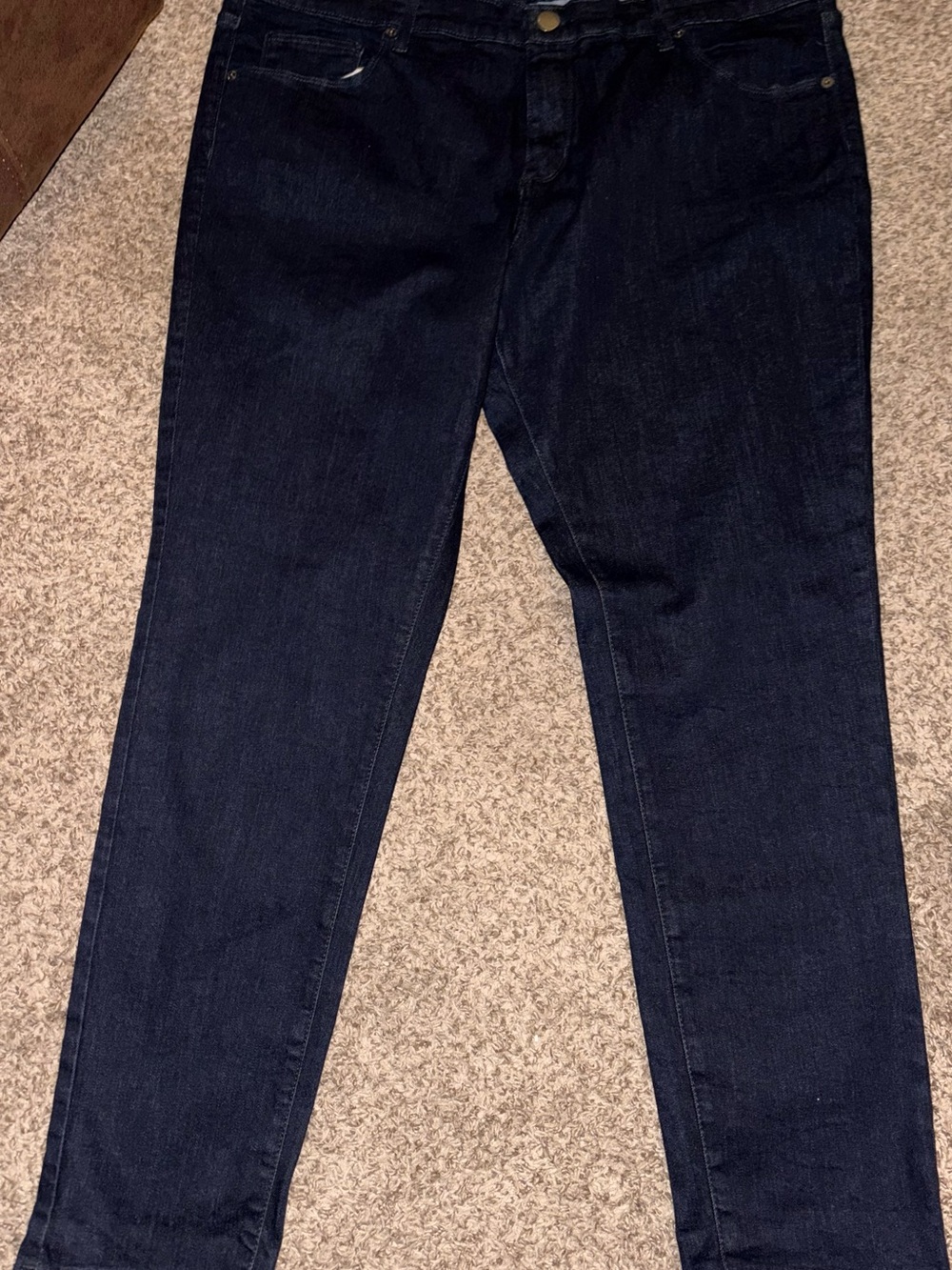 Universal Thread Women's Skinny Jeans in Dark Blue Indigo